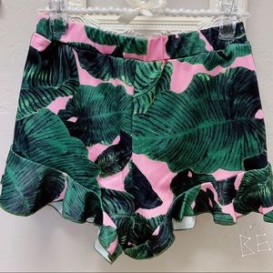 Printed high waisted short